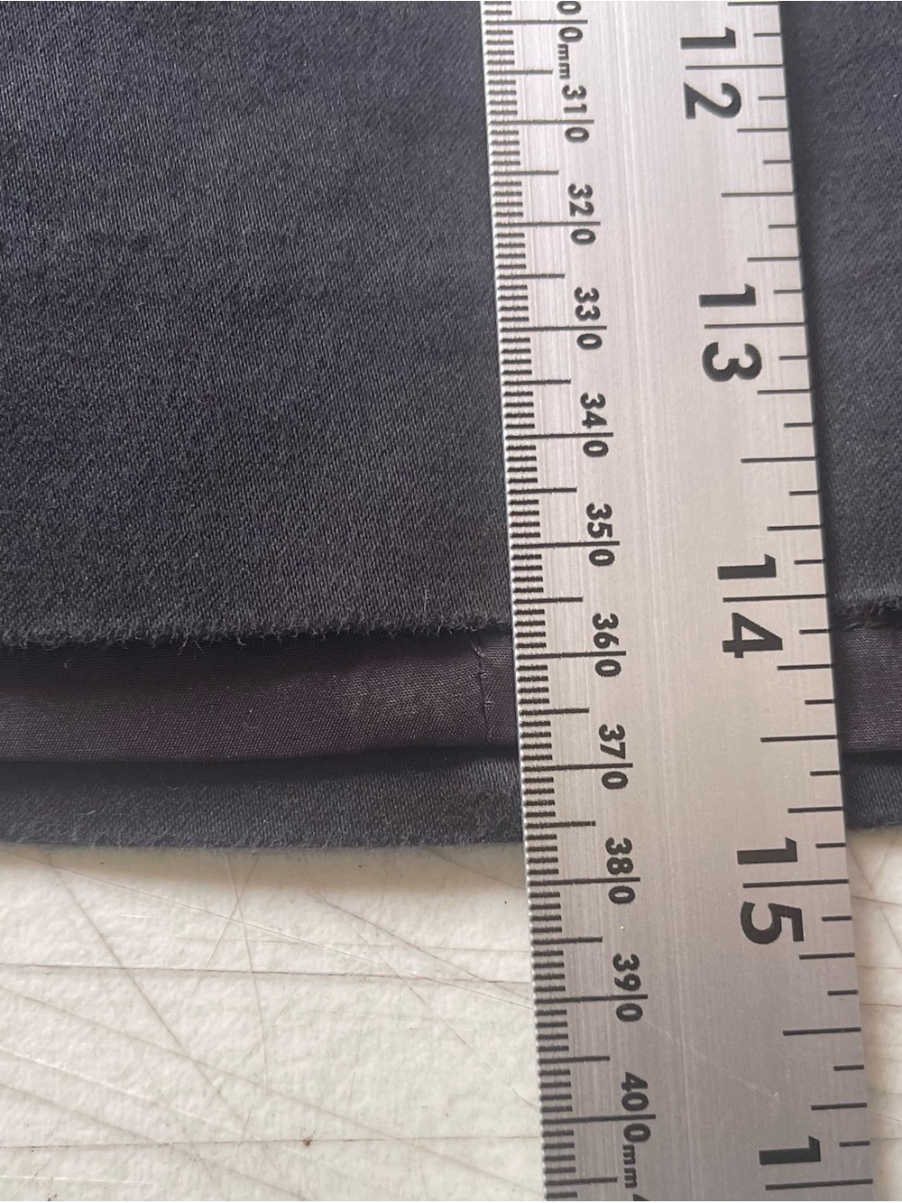 Express Black Mini Skirt size 6 lined - Picture 10 of 13